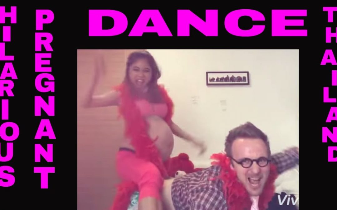 Pregnant Couple Dancing Hilariously