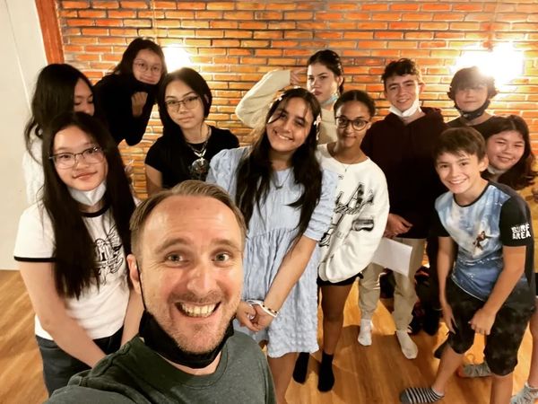 Too much power in one class. 11 teenagers and their creative energy bursting out in the 3rd acting class on Pride. 
#act…